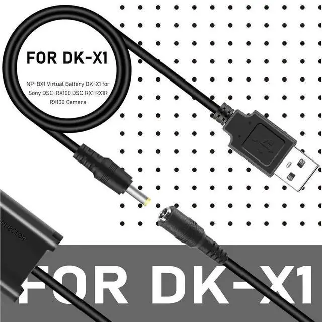 Alt view image 2 of 3 - NP-BX1 Virtual DK-X1 For DSC-RX100 DSC RX1 RX1R RX100 Camera