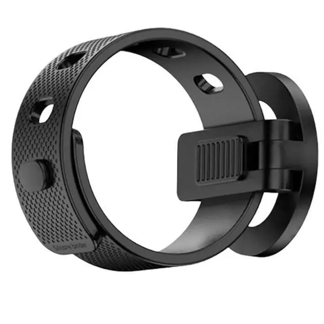Alt view image 2 of 3 - Magnetic Phone Holder Stand with Silicone Strap Strong Magnets for Pram Golf Cart Universal for Smartphone