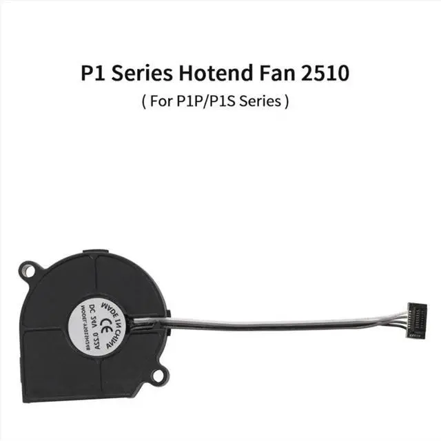 Main image of 3D Printer Accessories 5015 Blower Cooling Fan for P1 Hotend with Cable Rapid Cooling Fans for P1P P1S