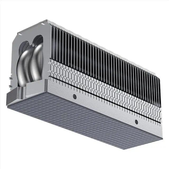 Alt view image 3 of 3 - M.2 2280 NVMe SSD Heat Sink Cooler Dual Heat Pipes High-Performance Thermal Pad for 2280 SSD PC Computer SSD Cooler