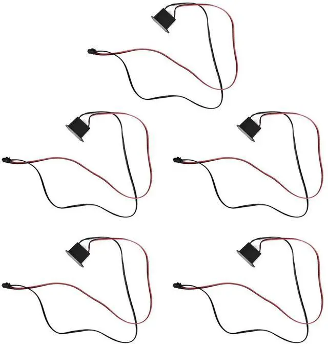 Alt view image 3 of 3 - 5pcs DC 12V Mini Neon EL Wire Power Driver Controller for 1-5M Glow Cable Strip Light Inverter Supply Adapter