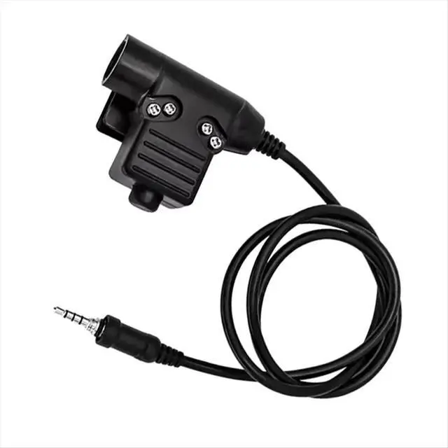 Alt view image 2 of 3 - For U94 PTT Headset Adapter for VX-6R, VX-7R, FT-270 Walkie Talkies