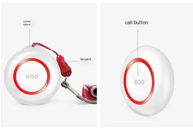 Main image of Emergency SOS Button Tuya Smart Home Alarm System For Handicapped For Elderly Caregiver Pager Nurse Alert