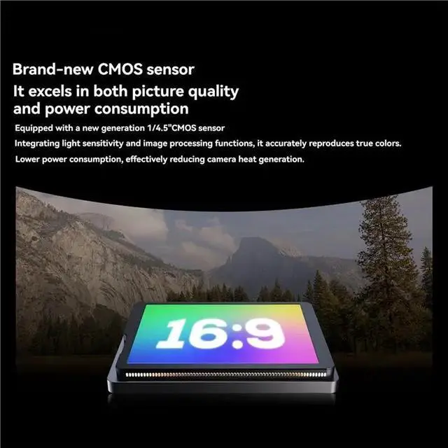 Alt view image 2 of 3 - For Air FPV Camera 173° 141° FOV Switchability 16:9/4:3 Aspect Ratios For Air II Meteor75 Pro