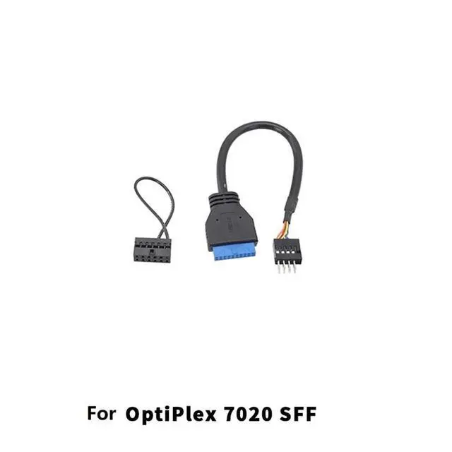 Alt view image 3 of 3 - 7020 SFF Motherboard ATX Adapter Cable Front Audio Shielded USB Switch Cable