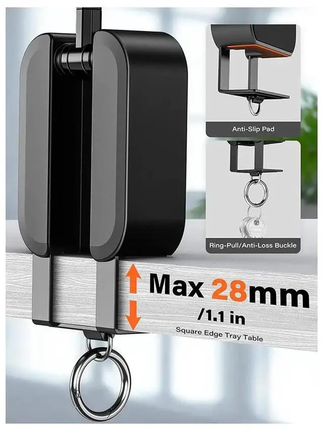Main image of Magnetic Desktop Phone Holder for Gym Multifunction Phone Holder Stand for Travel Fitness Kitchen Live Bracket