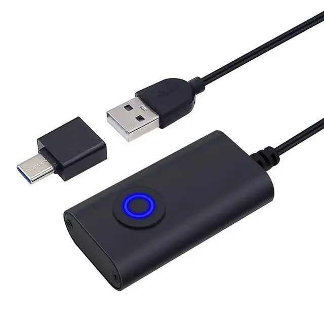 Alt view image 2 of 3 - 2 in 1 Mouse Wiggler Shaker USB Type-C Mouse Jiggler with on/OFF Switch Drive Free Automatic Mouse Shaker