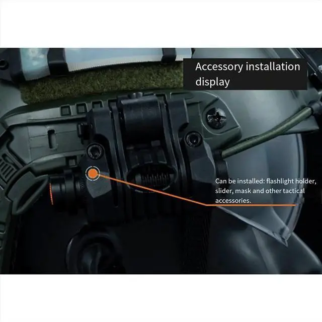 Main image of For FAST Helmet Rail Accessories Multifunctional DIY for Protective Gear Arc Helmet Rail Accessories, A1