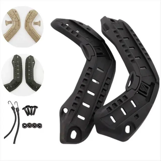 Alt view image 3 of 3 - For FAST Helmet Rail Accessories Multifunctional DIY for Protective Gear Arc Helmet Rail Accessories, A1