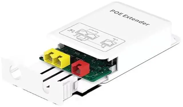 Alt view image 3 of 3 - 3 Port POE Extender 100M Outdoor Rainproof POE Repeater IP30 VLAN 44-57V 30W for POE Camera AP