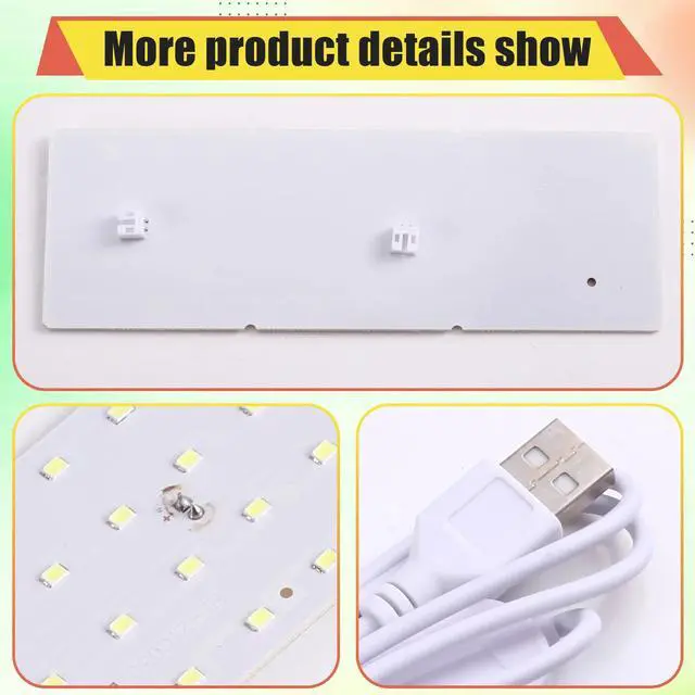 Main image of CMYK LED Backlight Board PLA Basic Lithophane Bundle 3D Print CMYK LED Light Panel LED Photo Kit
