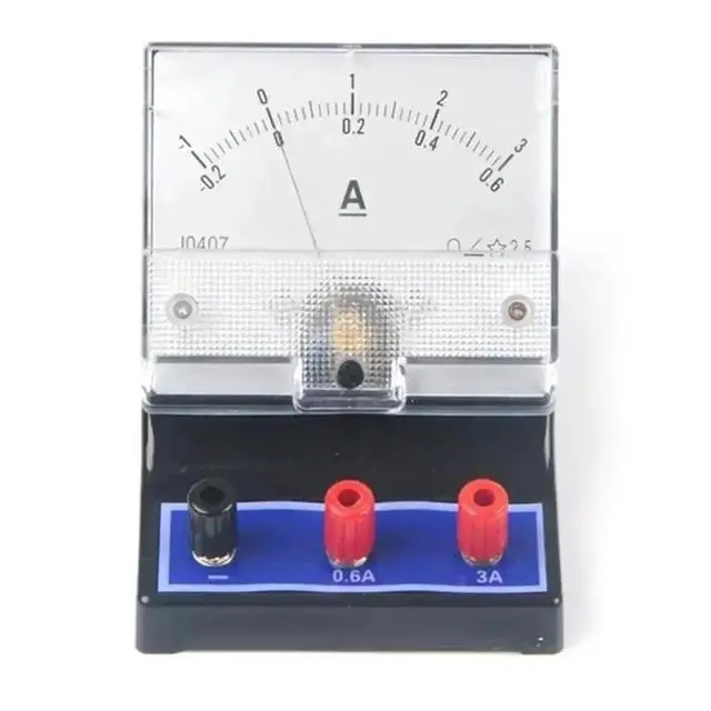 Alt view image 3 of 3 - Electric Amperemeter Analog Galvanometer Ampere Meter for Students Labs Class
