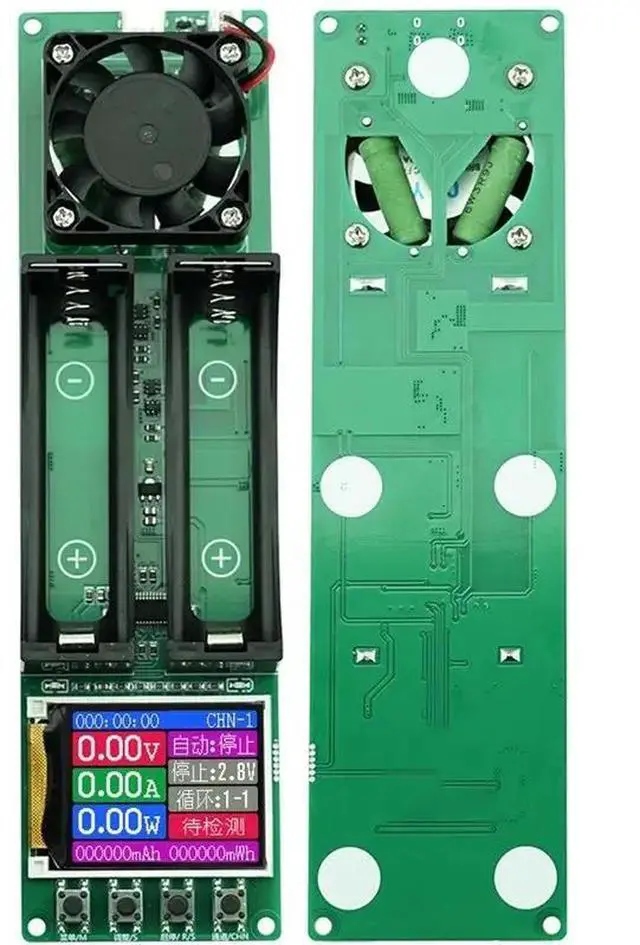 Alt view image 3 of 3 - Internal Resistance Tester DC 5V Lithium Capacity Tester Module Mah Mwh 2-Channel Digital Detector