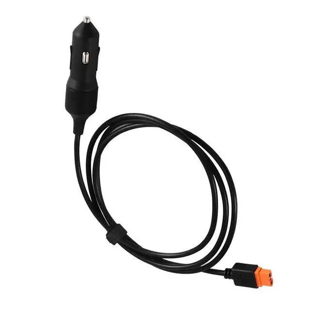 Alt view image 2 of 3 - Car Charging Cable For Ecoflow Solar Generator Adapter Connector Car