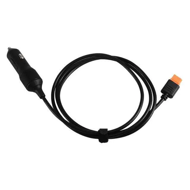 Alt view image 3 of 3 - Car Charging Cable For Ecoflow Solar Generator Adapter Connector Car