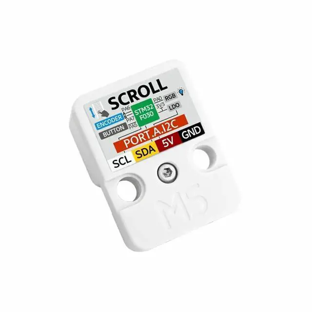 Alt view image 3 of 3 - Scroll Wheel Unit Development Board Rotary Encoder Expansion Unit with Port, Builtin STM32F030 Microcontroller