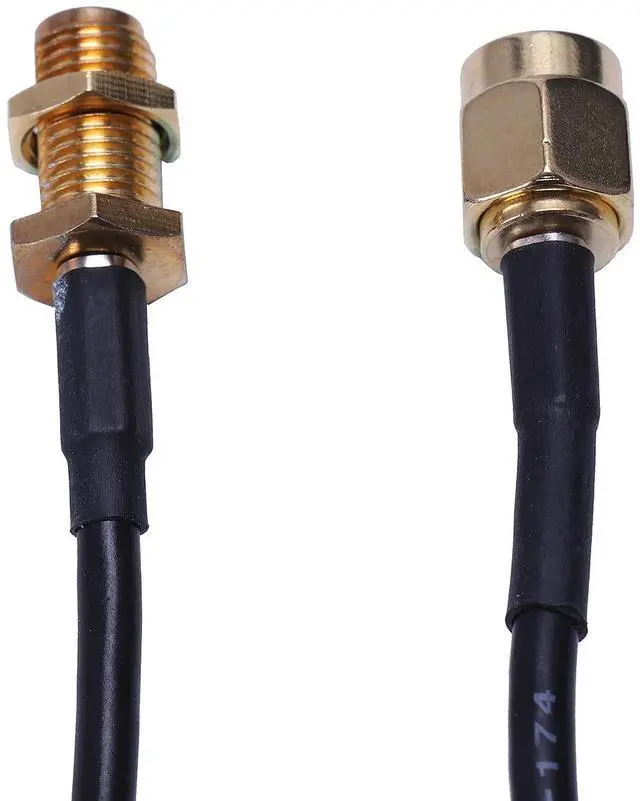 Main image of 10M Black RP-SMA Male to Female Antenna Connector Extension Cable