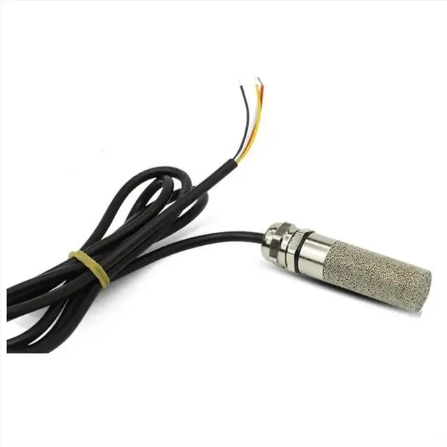 Alt view image 2 of 3 - DC5-28V RS485 Temperature and Humidity Transmitter Modbus XY-MD03 Collector Temperature and Humidity -Metal Head