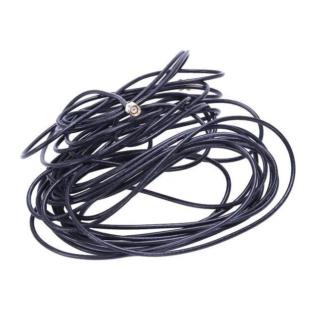 Alt view image 2 of 3 - 10M Black RP-SMA Male to Female Antenna Connector Extension Cable