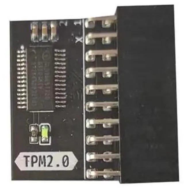 Main image of TPM 2.0 Encrypted Security Module 20 Pin Mainboard Card TPM2.0 Module For Motherboard-AAAE