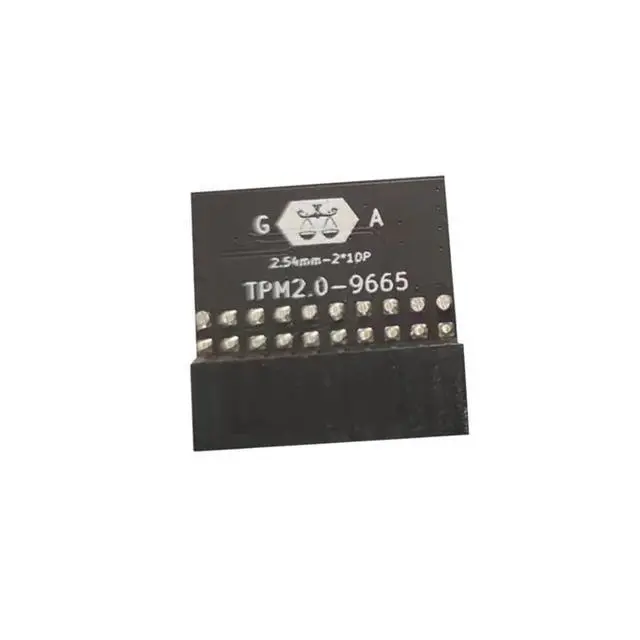 Alt view image 2 of 3 - TPM 2.0 Encrypted Security Module 20 Pin Mainboard Card TPM2.0 Module For Motherboard-AAAE