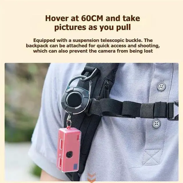 Alt view image 2 of 3 - Protective Case For Kodak Charmera Keychain Digital Camera