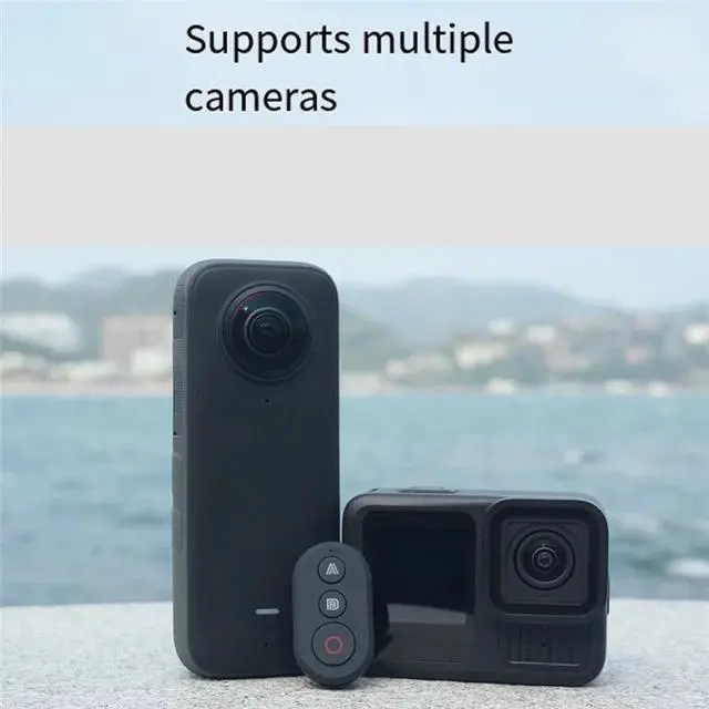 Alt view image 2 of 3 - Remote Control W Wrist Strap For X2/X3/X4/Go3/S/ACE Pro/Pro2 Gopro 13-8 Series Action Camera