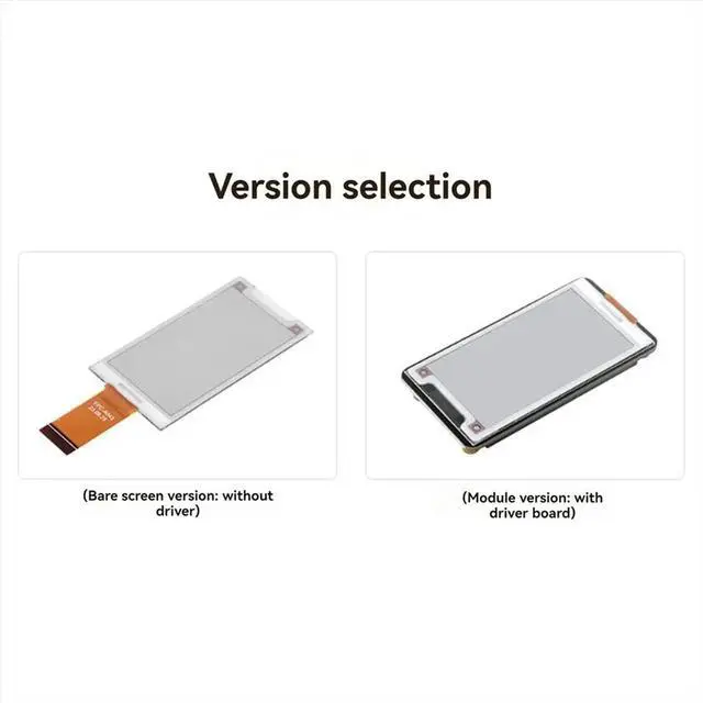 Main image of 2.15-Inch E-Paper Electronic Module 296x160 Pixels SPI Communication HAT+ Standard for ,B