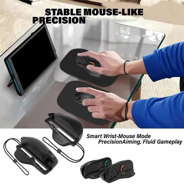 Main image of For Switch 2 Gaming Mouse Grip - Ergonomic Controller Accessory to Reduce Fatigue During Extended Gameplay