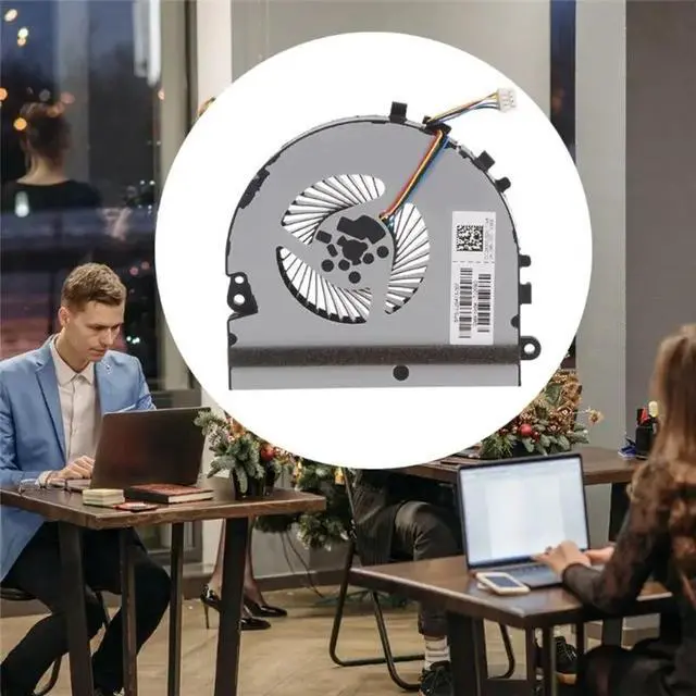 Alt view image 3 of 3 - Laptop CPU Cooling Fan for 15-DB CPU Cooling Fan DC28000JLF0 FS470805CLOT L20474-001