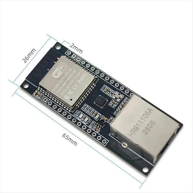 Alt view image 3 of 3 - -ETH Embedded Serial Port Networking Bluetooth-Compatible Ethernet Combo Gateway MCU Module