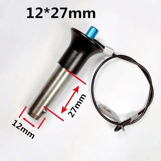 Alt view image 2 of 3 - 2PC Line Array Speaker Accessories Pin 12x27mm Y1227 Professional Audio For Subwoofer DJ Speaker Mixer Console