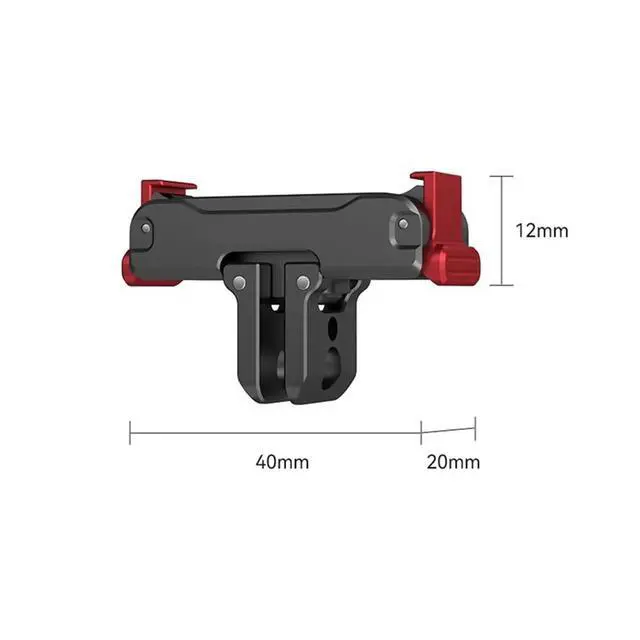 Alt view image 3 of 3 - Camera Magnetic Quick Release Adapter Mount for Action 6, Action 6 Accessories, Fast Swap Tripod Connector