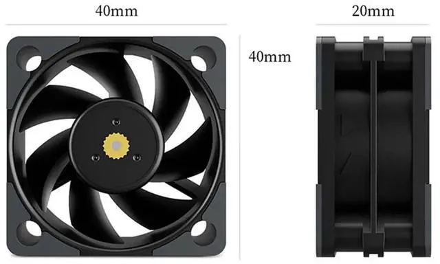 Main image of TL-B4020 40mm PWM Mini Case Cooling Fan Double Ball Bearing 5500RPM Computer CPU GPU Cool Fans for Small Form Factor PC