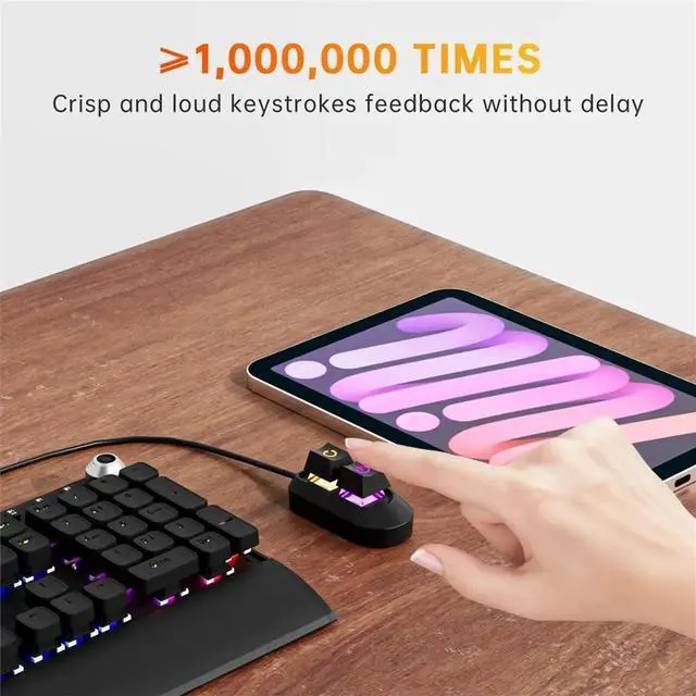Main image of RGB LED Computer Desktop Power Switch PC Motherboard External Power on Off Reset Button Cable Key Switch with Lights