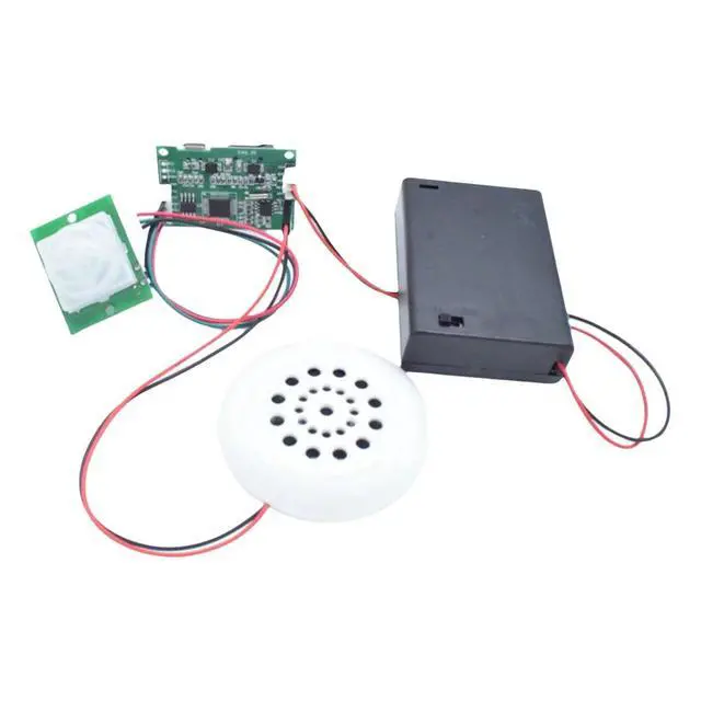 Alt view image 2 of 3 - MP3 Music Voice Player Kit Recording Module with PIR Infrared Sensor Supports USB Download Without TF Card DIY