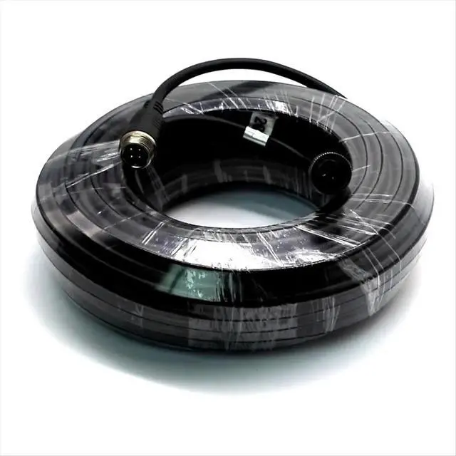 Alt view image 2 of 3 - 4Pin Aviation Cable Camera Extension Wire for CCTV Camera System Mobile Car Surveillance DVR 10M