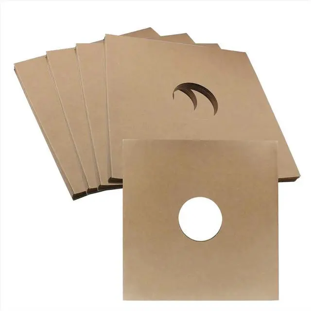 Alt view image 2 of 3 - 10PCS 12 Inch Vinyl Record Sleeves Album Protective Covers Paper Vinyl Record Inner Sleeves