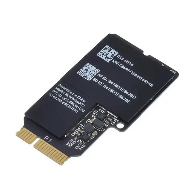 Alt view image 2 of 3 - 1750Mbps Dual Band BCM94360CD Bluetooth Card 2.4GHz/5GHz BT 4.0 Module for Hackintosh