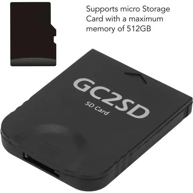 Alt view image 3 of 3 - TF Card Reader for GC2SD Gen2 Micro-SD Card Adapter for Loader for Console