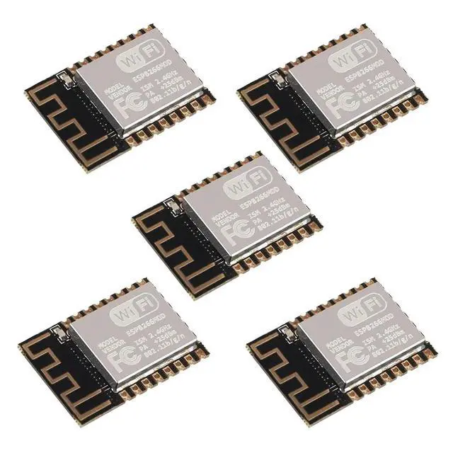 Alt view image 2 of 3 - 5PCS ESP8266 ESP-12F Serial Module Microcontroller Remote Port Network Development Board for NodeMCU