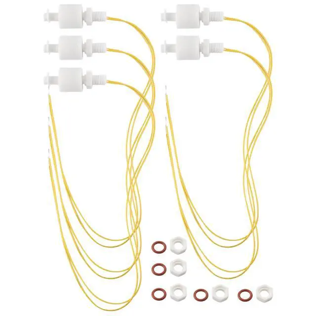 Alt view image 2 of 3 - 5 Pieces ZP4510 Liquid Water Level Sensor Vertical Float Switches