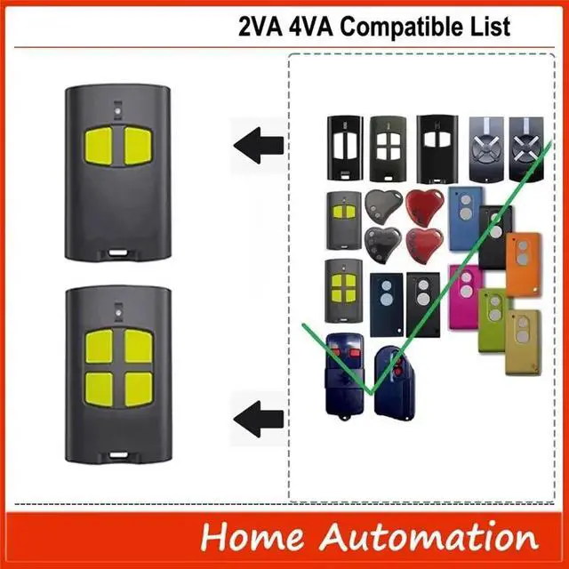 Alt view image 3 of 3 - To.GO Garage Door Remote To.GO 433Mhz Compatible With BENINCA To.GO