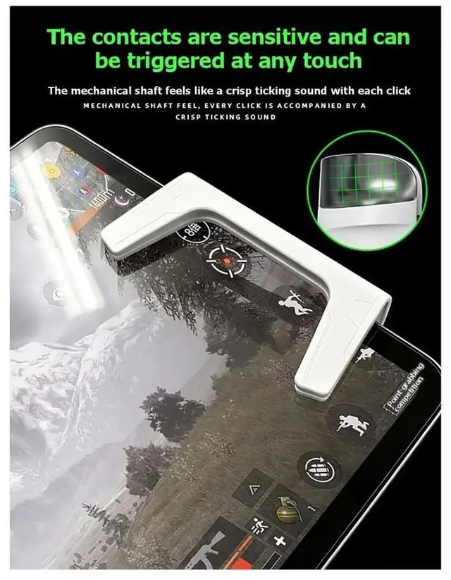 Alt view image 2 of 3 - P1 Tablet Gamepad for Mobile Tablet Gamepad Assisting in Fast-Paced Shootin Mobile Games
