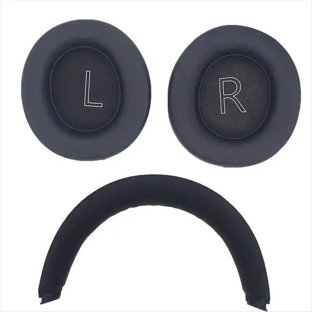 Alt view image 2 of 3 - Ear Pads Headband Replacement for Series Headphones Softer Memory Foam Headset Repair Parts