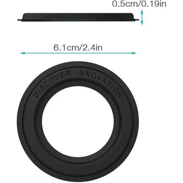 Alt view image 2 of 3 - Strong Magnetic Ring Holder for 15 14 13 12 Mini Pro Max Wall Mount Magnet Phone Holder Stand