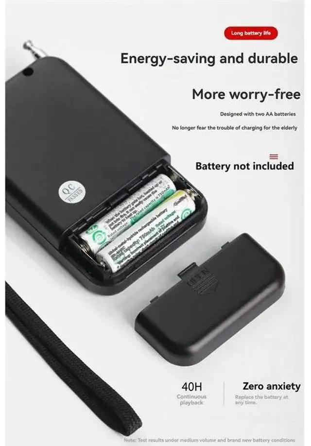 Alt view image 2 of 3 - Pocket Radio 2-Band Digital Radio Audio Broadcasting Receiver Electronic Device