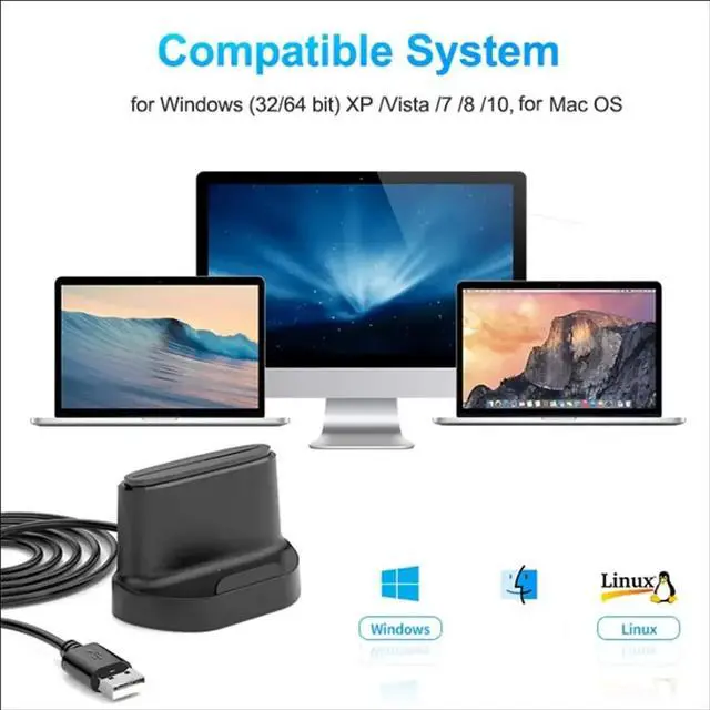 Alt view image 3 of 3 - USB Smart Card Reader ATM Tax Return IC Card ID Card ID Card Convenient ISO 7816 Card Reader