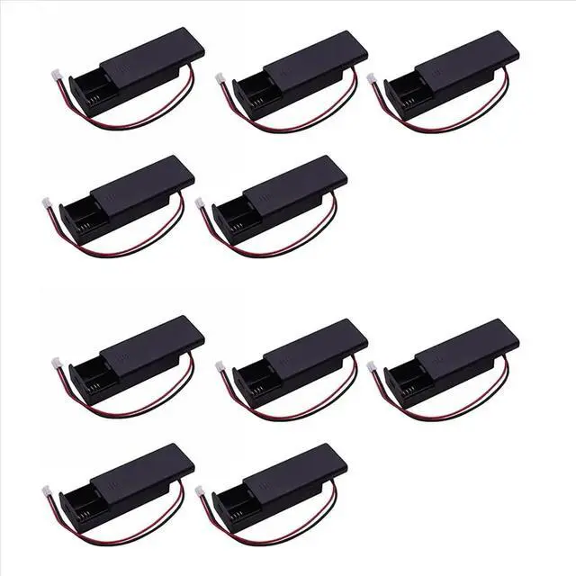Alt view image 2 of 3 - 10 Pcs for Holder Case Cover Shell for 2Pcs AAA Batteries 3V PH2.0 for Microbit Development Board Kids