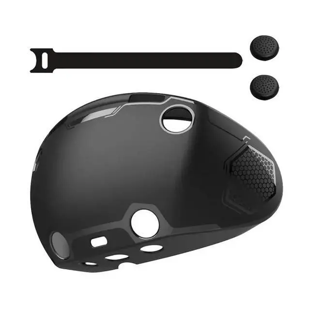 Alt view image 2 of 3 - Soft VR Silicone Protective Case Cover for PS VR2 Accessories Helmet Protective Lens Skin for PS VR 2 Glasses